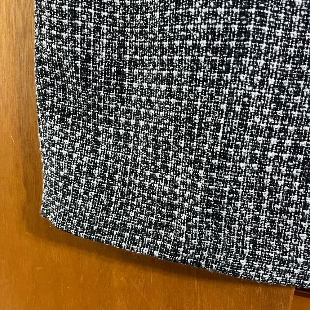 Worthington Black and White Speckled Size 10 Pencil Skirt - Picture 6 of 9